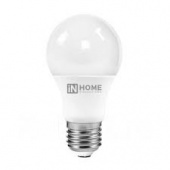 Лампа светодиодная IN HOME LED-A60-VC 10Вт Е27 холодный свет