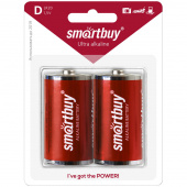 Батарейка Smartbuy LR20 (упаковка 2шт)