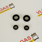 Комплект прокладок (4 шт) вторичного теплообменника ГВС Bosch GAZ 6000, Buderus Logamax U072