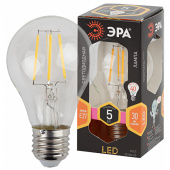 Лампа светодиодная ЭРА F-LED 5Вт Е27 A60