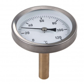 Термометр УТ-120 с гильзой 1/2 100мм