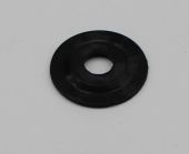 Прокладка клапана сливного бачка черная резиновая